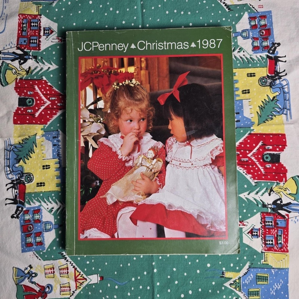 Vintage 1987 JCPenney Christmas Catalog Wish Book GI Joe Cabbage Patch